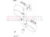 SUZUKI DL1000A L4 (2014) V-Strom (E21) 45 - HANDLE LEVER