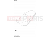 SUZUKI DL1000A L4 (2014) V-Strom (E21) 67 - HIGH SEAT (OPTIONAL)