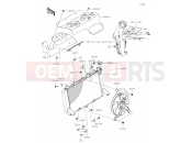 KAWASAKI Z900 (ZR900SSFAN) 26 Radiator