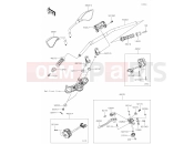 KAWASAKI Z900 (ZR900SSFAN) 46 Handlebar