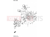 SUZUKI DL1000A L5 (2015) V-Strom (E21) 104A - CYLINDER HEAD (FRONT)