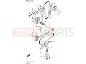 SUZUKI DL1000A L5 (2015) V-Strom (E21) 127A - CAM CHAIN
