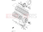 SUZUKI DL1000A L5 (2015) V-Strom (E21) 201A - CLUTCH