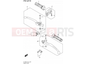 SUZUKI DL1000A L5 (2015) V-Strom (E21) 467A - HANDLE LEVER