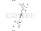 SUZUKI DL1000A L5 (2015) V-Strom (E21) 524A - STEERING STEM
