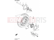 SUZUKI DL1000A L5 (2015) V-Strom (E21) 550A - REAR WHEEL