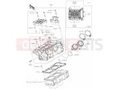 KAWASAKI Z500  SE (ER500FRFAN) 01 Cylinder Head