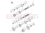 KAWASAKI Z500  SE (ER500FRFAN) 11 Transmission