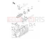 KAWASAKI Z500  SE (ER500FRFAN) 12 Gear Change Drum/Shift Fork(s)