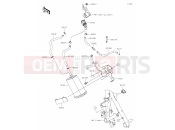 KAWASAKI Z500  SE (ER500FRFAN) 21 Fuel Evaporative System
