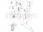KAWASAKI Z500  SE (ER500FRFAN) 45 Rear Master Cylinder