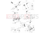KAWASAKI Z500  SE (ER500FRFAN) 58 Ignition Switch