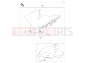 KAWASAKI Z900 70 kW (ZR900FRFBN) 71 Accessory(Seat)