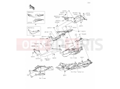 KAWASAKI NINJA ZX-6R 40th Anniversary Edition (ZX636JRFBN) 52 Side Covers