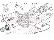 DUCATI 1995 Superbike 916 GENERATOR COVER DMM 003124&GT; » IGNITION SYSTEM