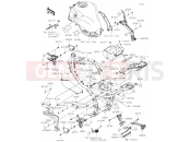 KAWASAKI Z900 SE (ZR900MPSNN) 30 Frame Fittings