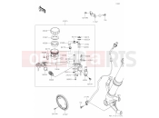 KAWASAKI Z900 SE (ZR900MPSNN) 42 Front Master Cylinder