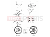 KAWASAKI Z900 SE (ZR900MPSNN) 61 Decals