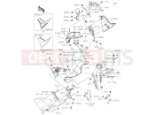 KAWASAKI Z900 SE (ZR900MPSNN) 63 Shroud
