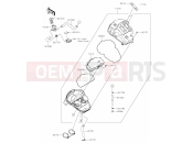 KAWASAKI Z650RS (ER650MNFBB) (United Kingdom) 04 Air Cleaner