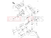 KAWASAKI Z650RS (ER650MNFBB) (United Kingdom) 33 Suspension/Shock Absorber