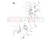 KAWASAKI Z650RS (ER650MNFBB) (United Kingdom) 43 Front Master Cylinder