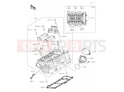 KAWASAKI VERSYS 650 (KLE650HNFAN) 01 Cylinder Head