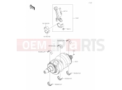 KAWASAKI VERSYS 650 (KLE650HNFAN) 08 Crankshaft