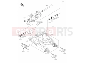 KAWASAKI VERSYS 650 (KLE650HNFAN) 32 Swingarm
