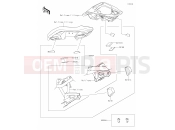 KAWASAKI VERSYS 650 (KLE650HNFAN) 77 Accessory(Bag Fitting kit)