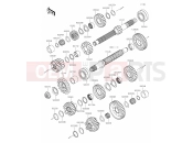 KAWASAKI VERSYS 1000 S (KLZ1000ENSNN) 11 Transmission