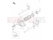 KAWASAKI VERSYS 1000 S (KLZ1000ENSNN) 12 Gear Change Drum/Shift Fork(s)