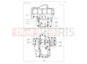 KAWASAKI VERSYS 1000 S (KLZ1000ENSNN) 15 Crankcase Bolt Pattern