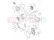 KAWASAKI VERSYS 1000 S (KLZ1000ENSNN) 16 Engine Cover(s)
