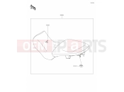KAWASAKI VERSYS 1000 S (KLZ1000ENSNN) 71 Accessory(Low Seat)