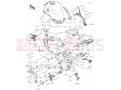 KAWASAKI Z900 (ZR900HNFBN) 30 Frame Fittings