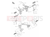 KAWASAKI Z900 (ZR900HNFBN) 33 Footrests