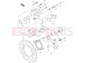 KAWASAKI Z900 (ZR900HNFBN) 45 Rear Brake