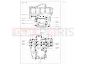 KAWASAKI Z900 (ZR900HNFCN) 15 Crankcase Bolt Pattern