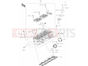 KAWASAKI NINJA ZX-6R (ZX636GNFNN) 01 Cylinder Head