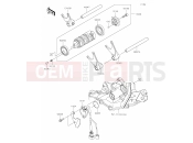 KAWASAKI NINJA ZX-6R (ZX636GNFNN) 11 Gear Change Drum/Shift Fork(s)
