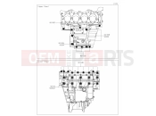 KAWASAKI NINJA ZX-6R (ZX636GNFNN) 14 Crankcase Bolt Pattern