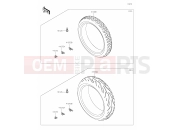 KAWASAKI NINJA ZX-6R (ZX636GNFNN) 37 Tires