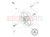KAWASAKI NINJA ZX-6R (ZX636GNFNN) 38 Front Hub