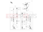 KAWASAKI NINJA ZX-6R (ZX636GNFNN) 47 Front Fork