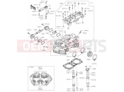 KAWASAKI W800 STREET (EJ800BLF) (United Kingdom) 01 Cylinder Head
