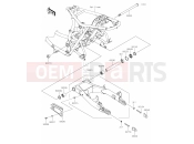 KAWASAKI W800 STREET (EJ800BLF) (United Kingdom) 30 Swingarm