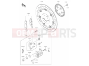 KAWASAKI W800 STREET (EJ800BLF) (United Kingdom) 41 Front Brake