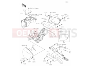 KAWASAKI W800 STREET (EJ800BLF) (United Kingdom) 50 Side Covers/Chain Cover