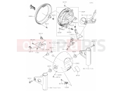 KAWASAKI W800 STREET (EJ800BLF) (United Kingdom) 51 Headlight(s)